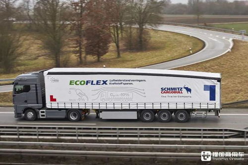 弧形車頂可以升降,最高可降低10 的整車油耗 帶你好好看看施密茨ecoflex側(cè)簾掛車